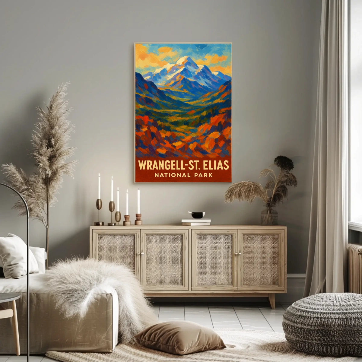 Wrangell-St. Elias National Park Poster