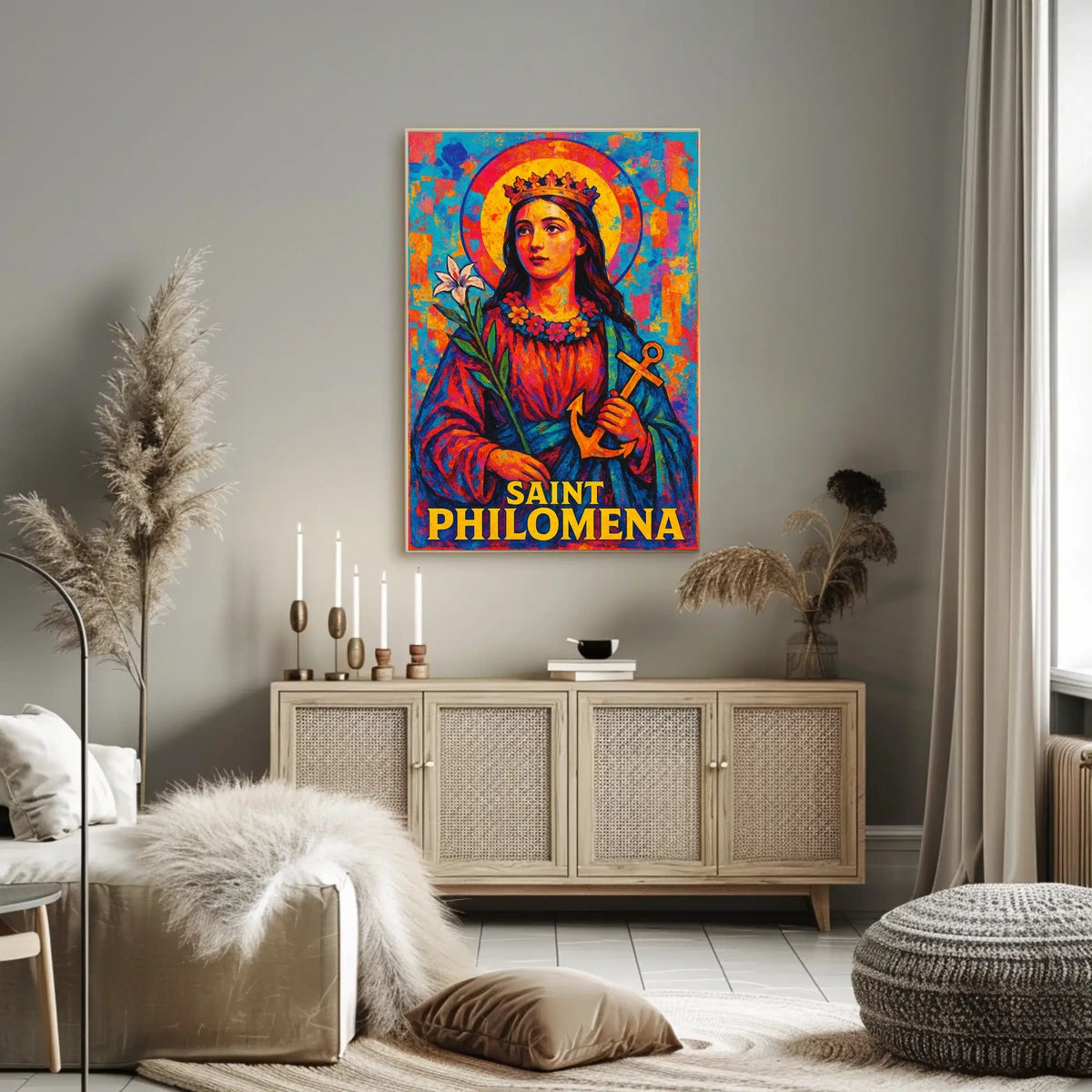 Saint Philomena Poster