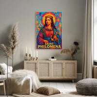 Saint Philomena Poster