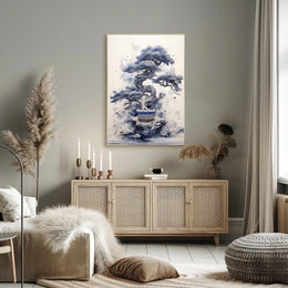 Serene Bonsai Art Poster PosterGoat