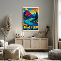 Glacier National Park Montana Poster