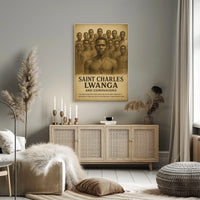 Saint Charles Lwanga And Companions Poster