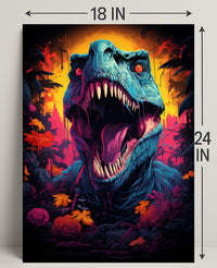 Roaring Jurassic Poster PosterGoat