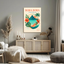 Bora Bora French Polynesia Poster PosterGoat