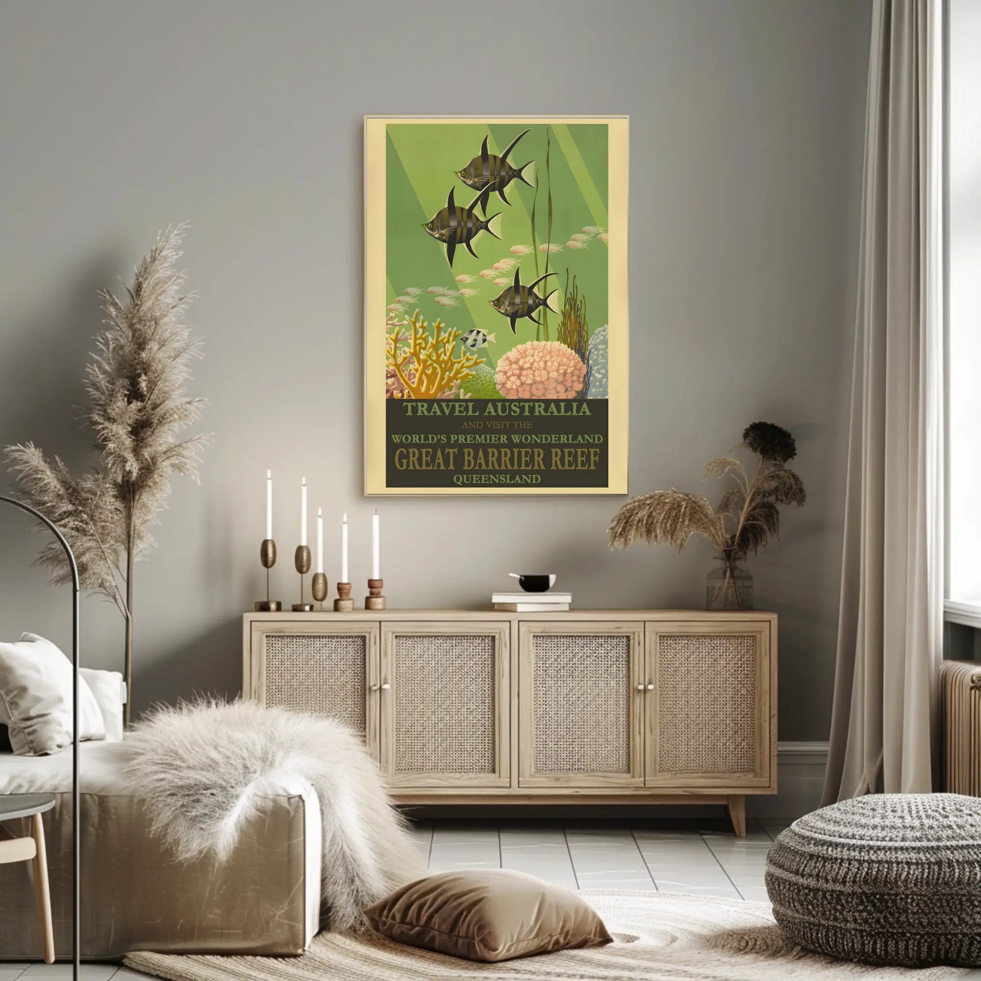 Exploration of Marine Wonders Travel Poster
