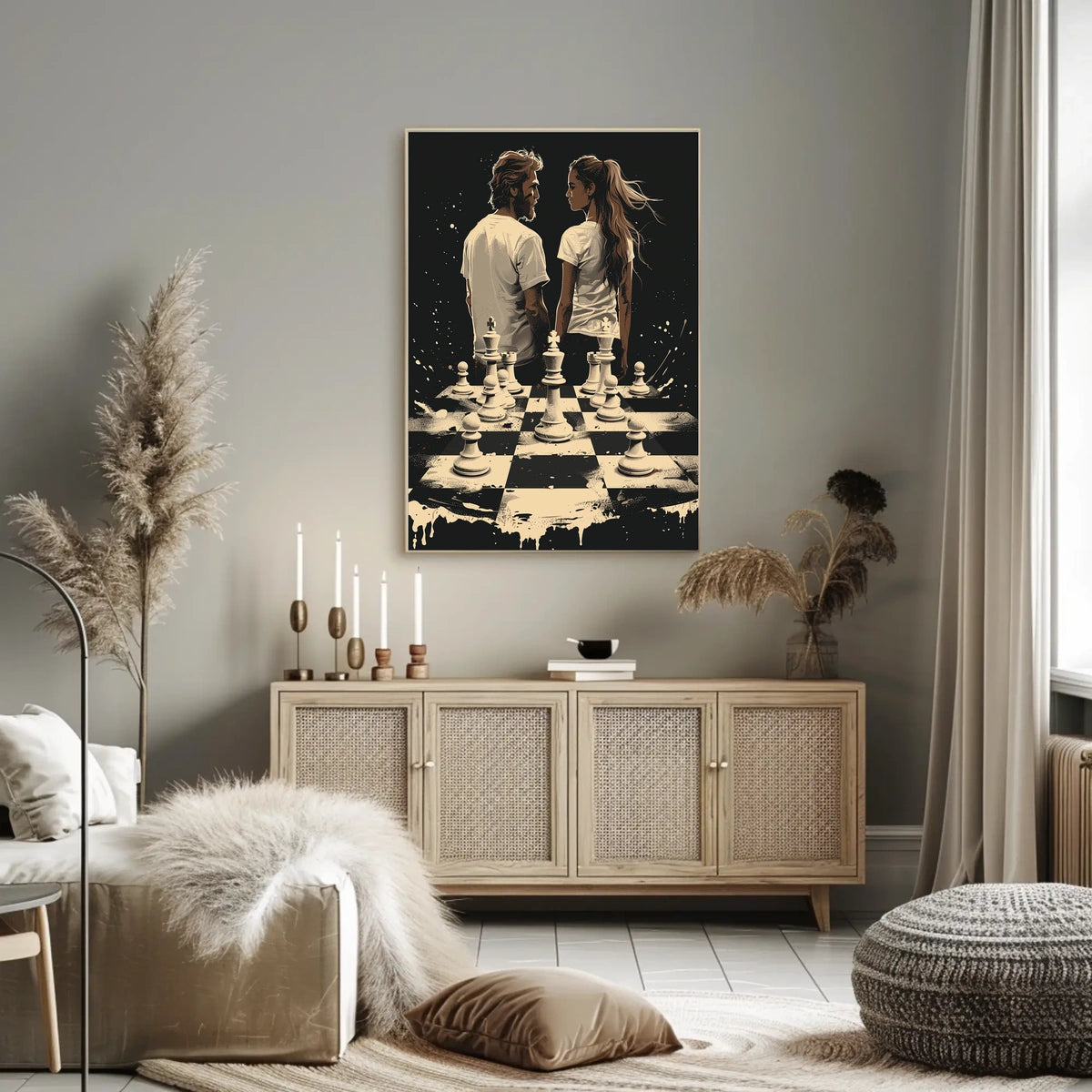 The Chess Game Of Life Poster