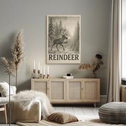 Reindeer Adventure Poster