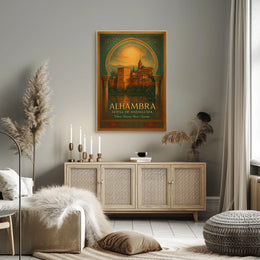 Alhambra Jewel of Andalusia Poster