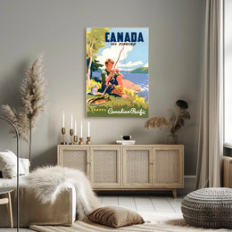 Canada For Fishing Poster