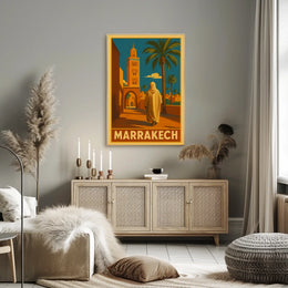 Marrakech Travel Poster