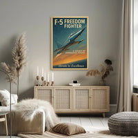 F-5 Freedom Fighter Poster