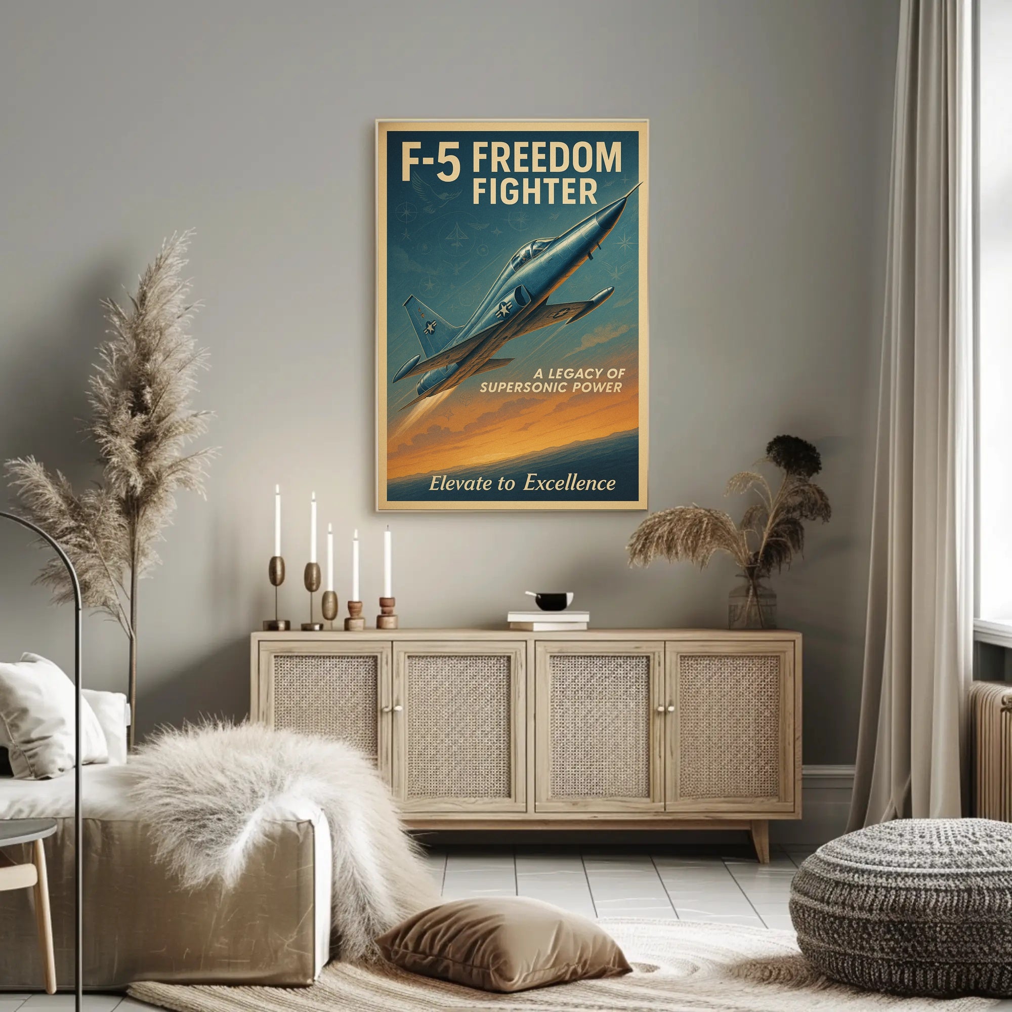 F-5 Freedom Fighter Poster