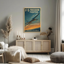 F-5 Freedom Fighter Poster