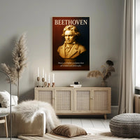 Beethoven Musical Genius Poster PosterGoat
