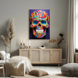 Day of the Dead Cultural Heritage Poster Wall Art