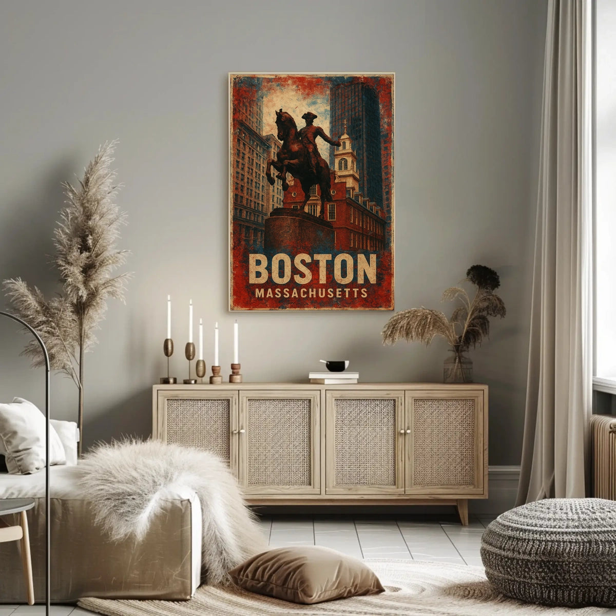 Boston Heritage Art Deco Collectors Poster