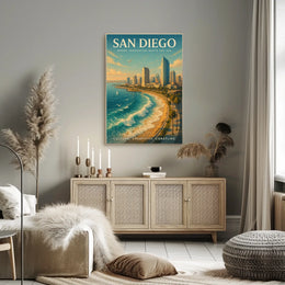 San Diego Where Innovation Meets The Poster