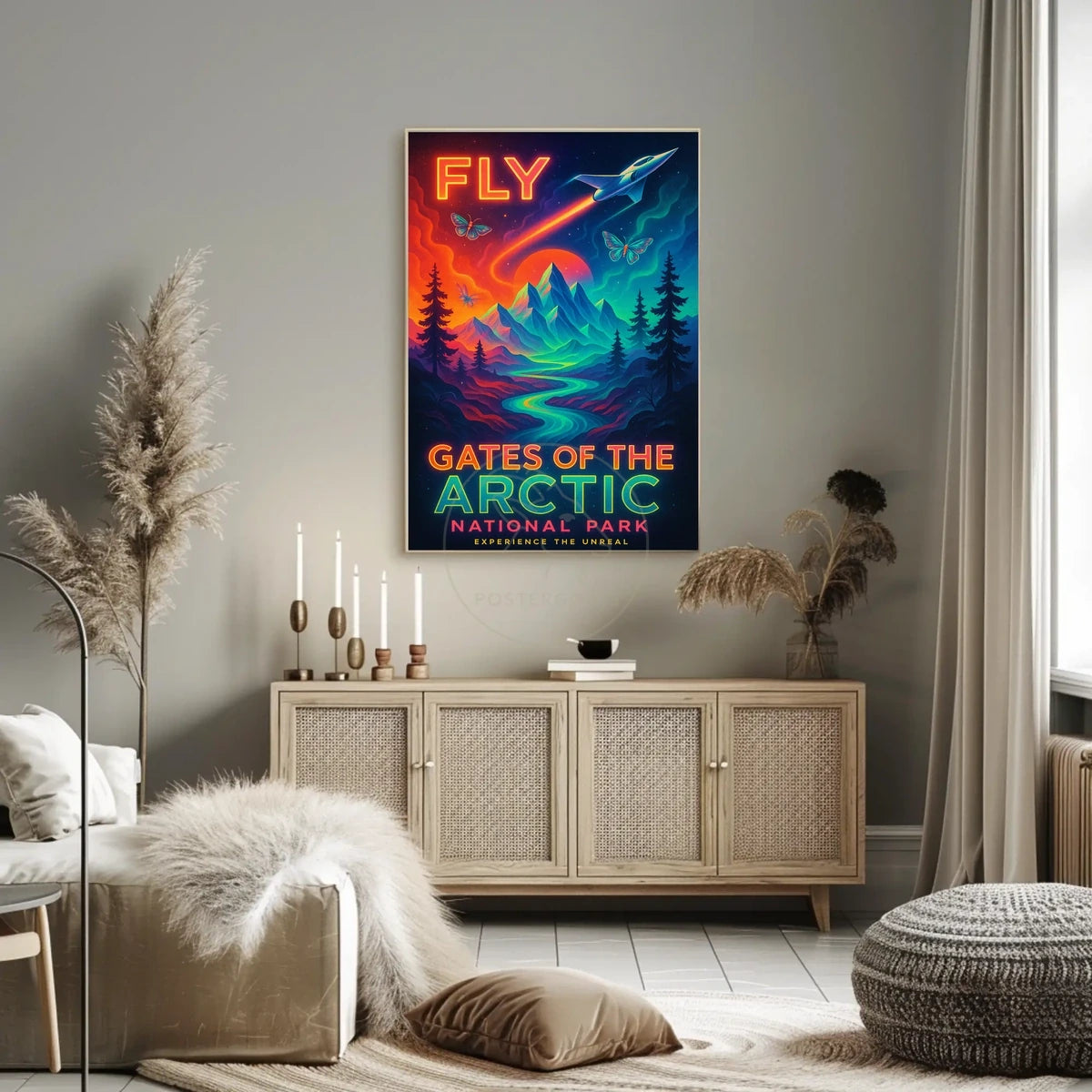 Gates of the Arctic Adventure National Park Poster