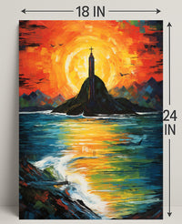 Radiant Seascape Poster