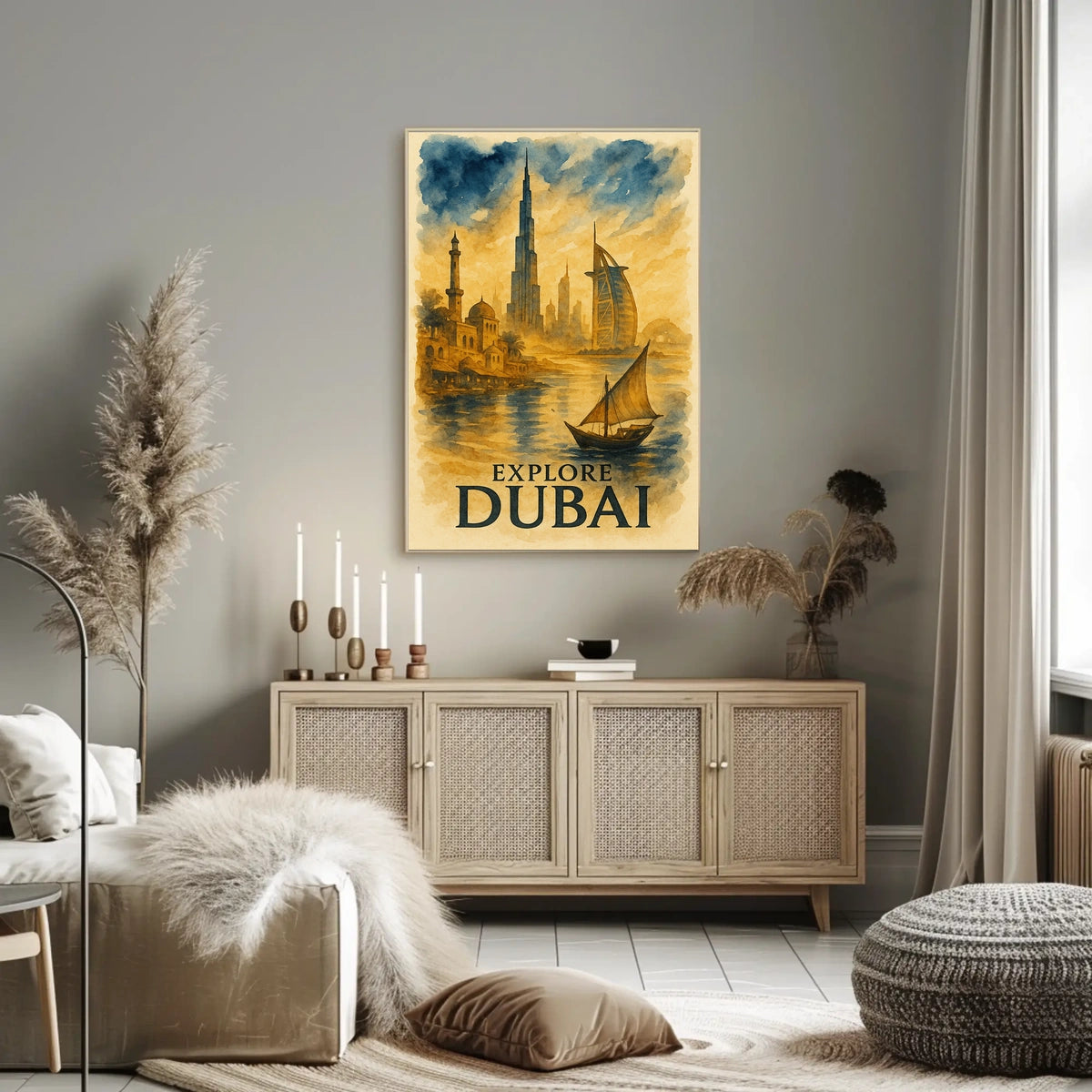 Discover the Wonders of Dubai Poster