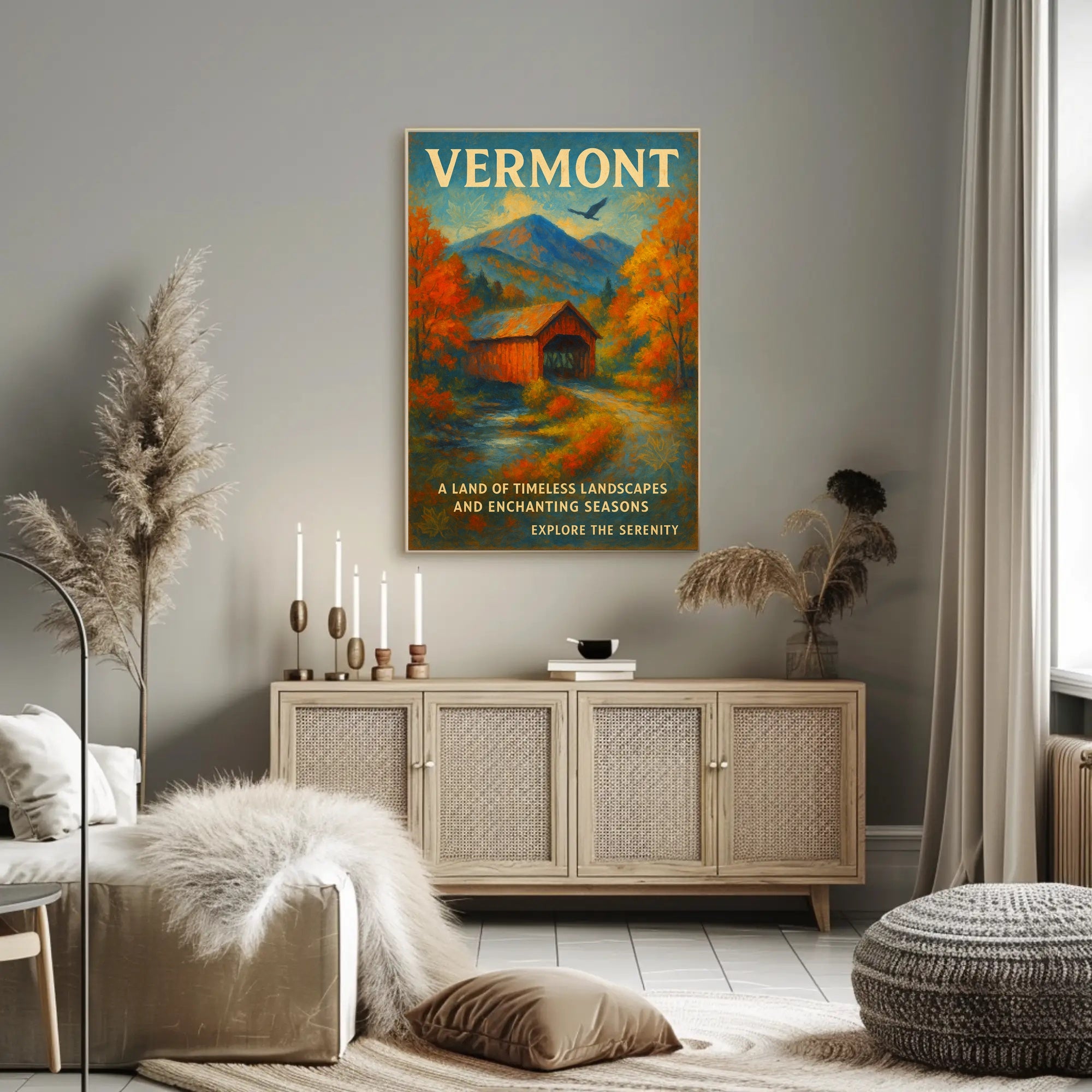 Vermont Timeless Landscapes Wall Art Print