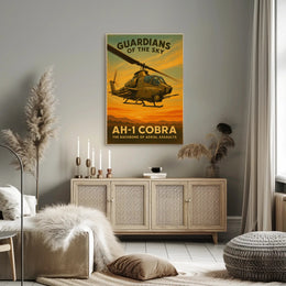 Guardians of the Sky: Military Recruitment Poster