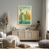 New York Cityscape Poster