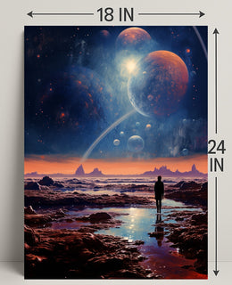 Cosmic Wanderer Poster PosterGoat