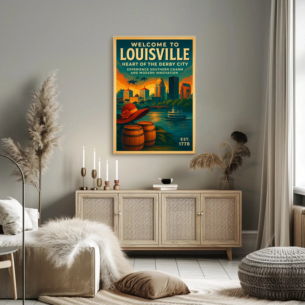 Welcome to Louisville Poster