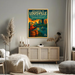 Welcome to Louisville Poster