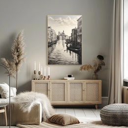 Venetian Canal Serenity Classic Travel Poster
