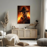 The Fiery Adventurer Poster