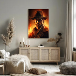 The Fiery Adventurer Poster