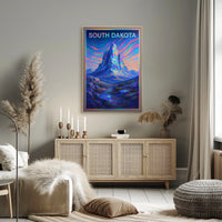 South Dakota Landscape Poster