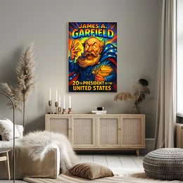 James A. Garfield 20th President Poster PosterGoat