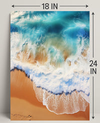 Ocean Waves Poster
