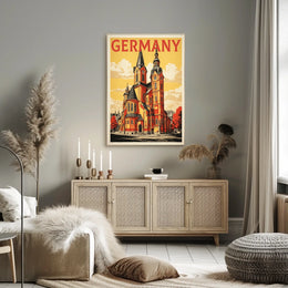 Architectural Beauty of Germany Poster