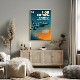 F-5B Freedom Fighter Poster