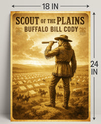 Buffalo Bill Cody Scout of the Plains Poster PosterGoat