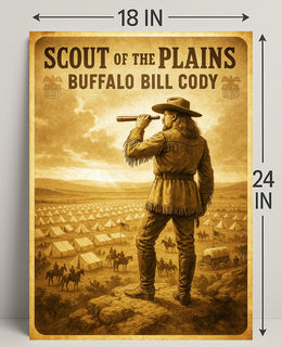 Buffalo Bill Cody Scout of the Plains Poster PosterGoat