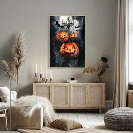 Haunted Halloween Night Poster