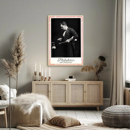 Vintage Magician Performance Poster by Poluhni and Company