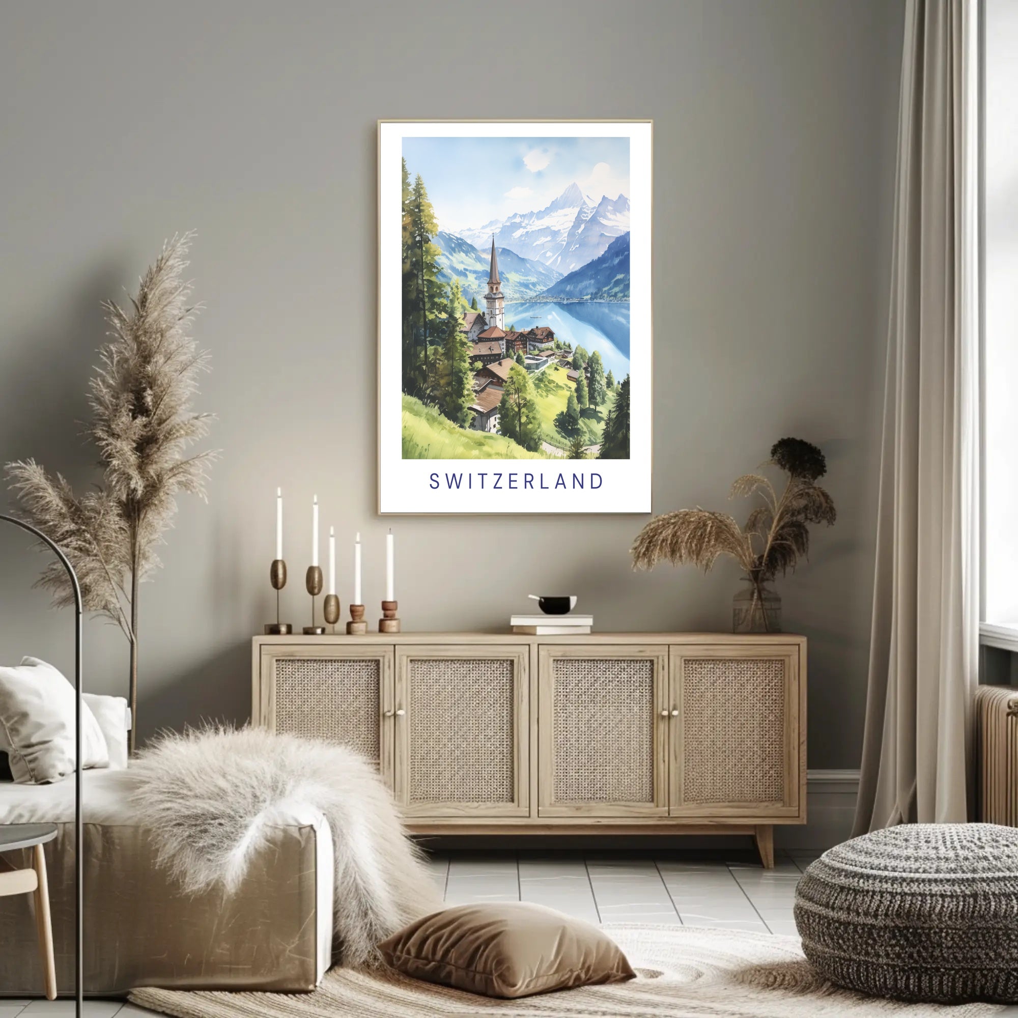 Scenic Switzerland Poster PosterGoat