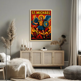 St. Michael The Archangel Poster