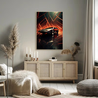 Futuristic Dream Machine Poster PosterGoat