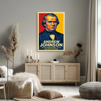 Andrew Johnson 17Th President Poster