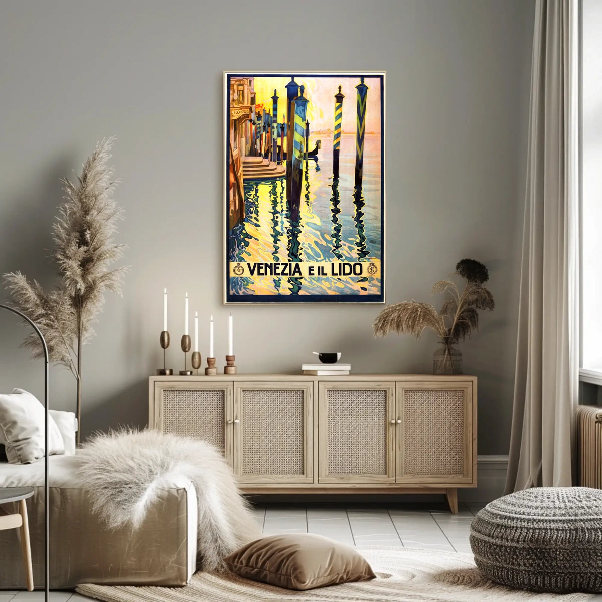 Venezia E Il Lido Poster