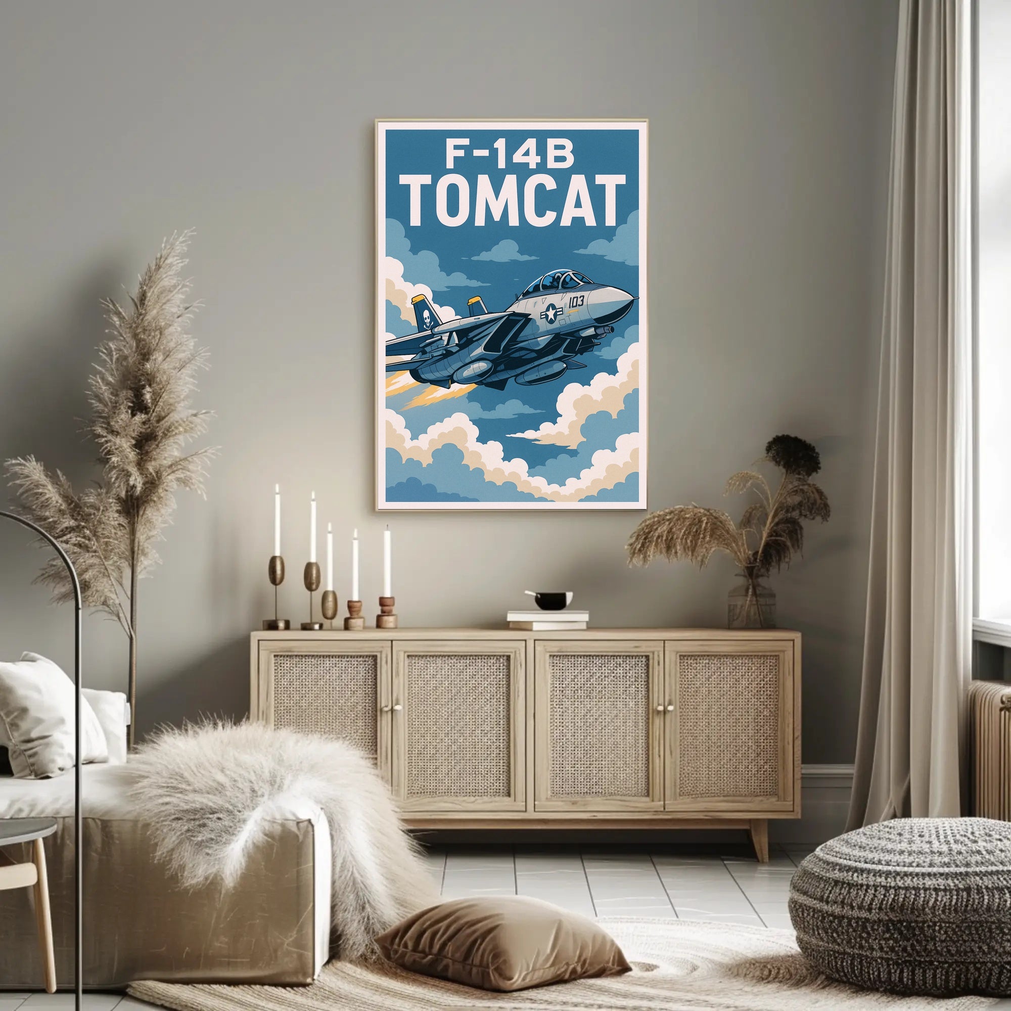 F-14B Tomcat Poster PosterGoat