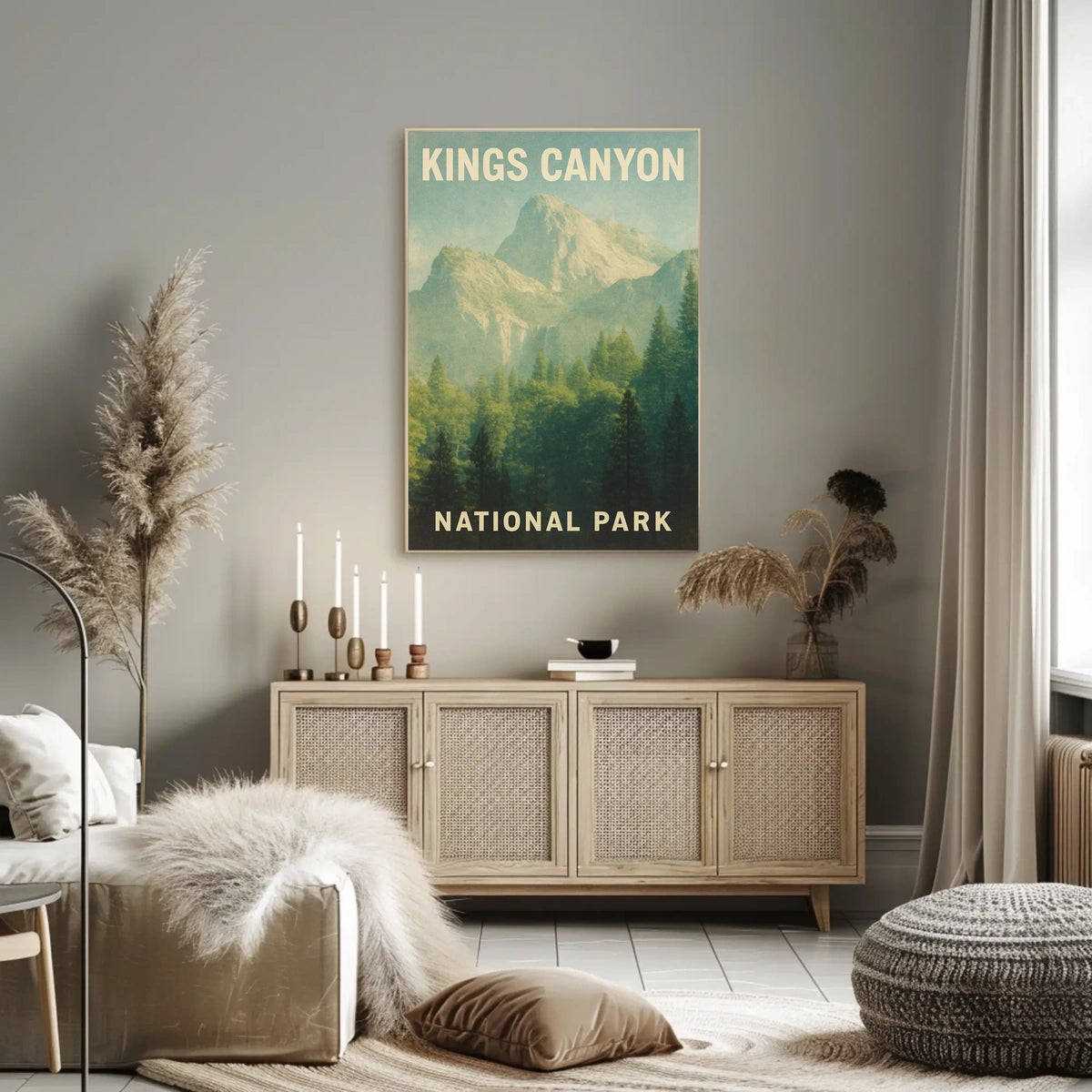 Kings Canyon National Park Poster