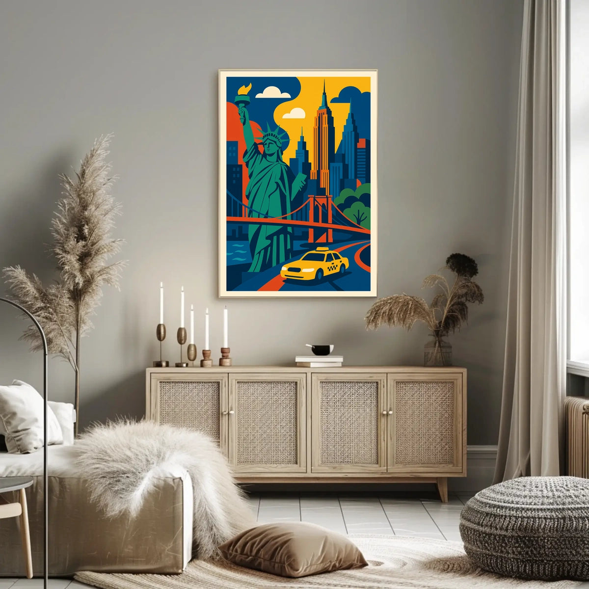 Iconic New York City Poster